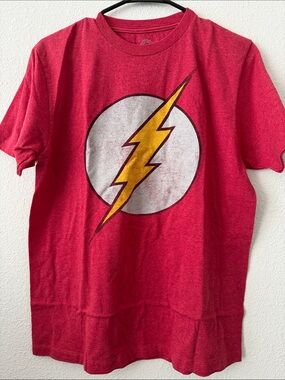Red DC The Flash Logo Graphic Tee